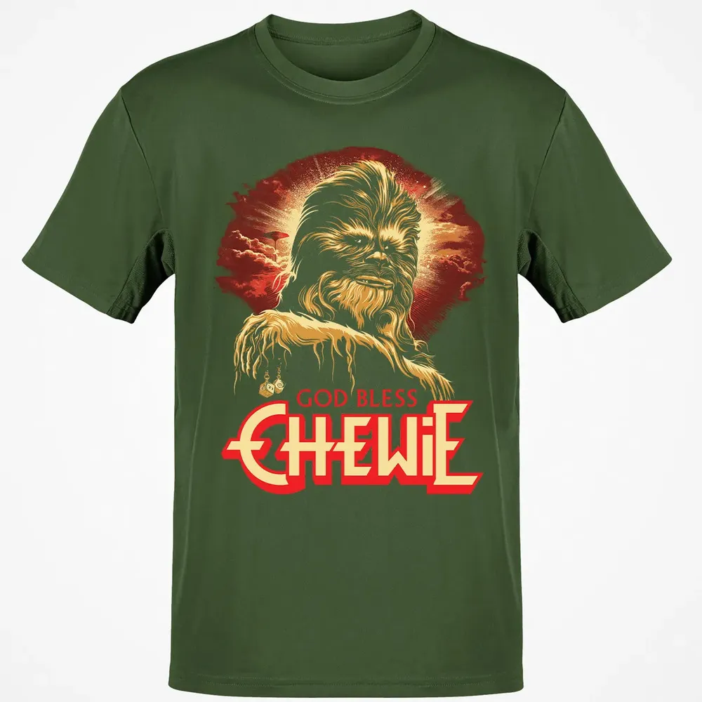 God Bless Chewie Classic Unisex T-Shirt - 7