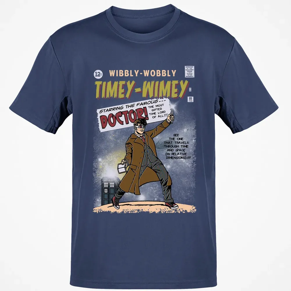 Timey-Wimey Classic Unisex T-Shirt - 8