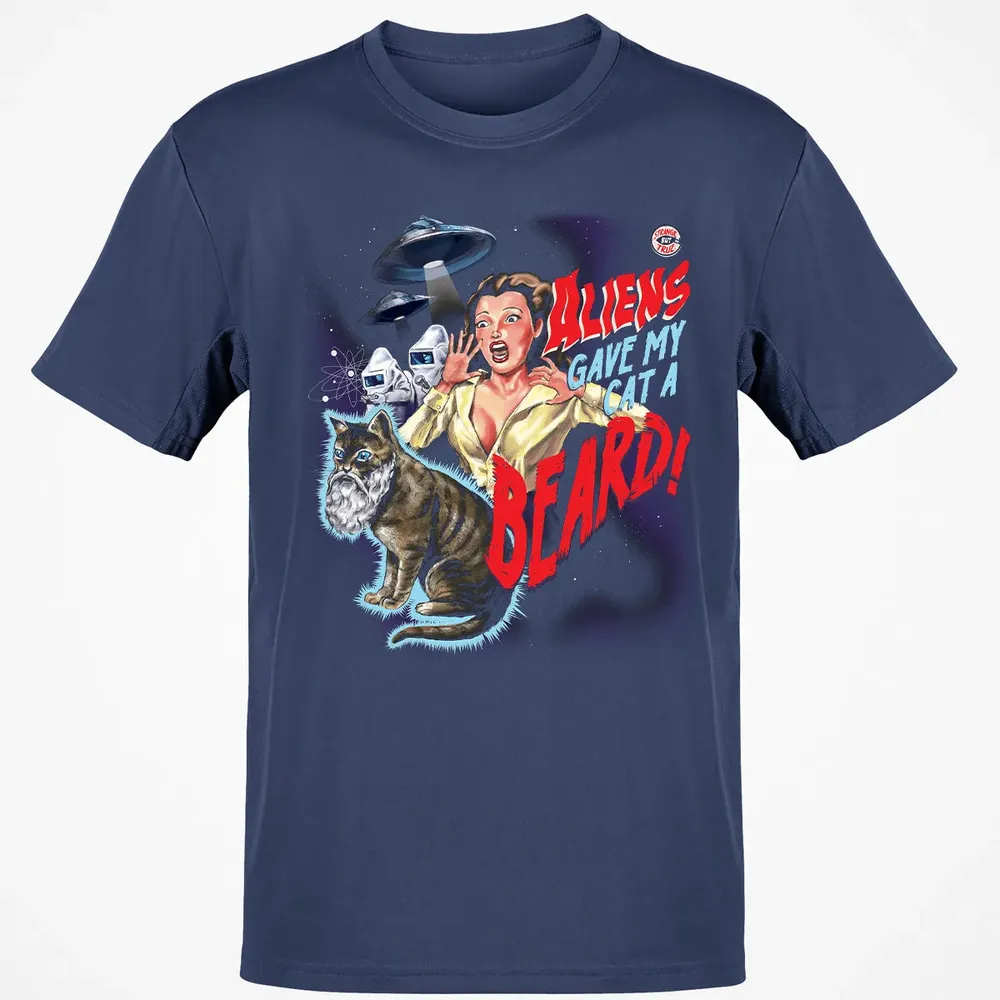 Aliens gave my cat a beard! Classic Unisex T-Shirt - 8