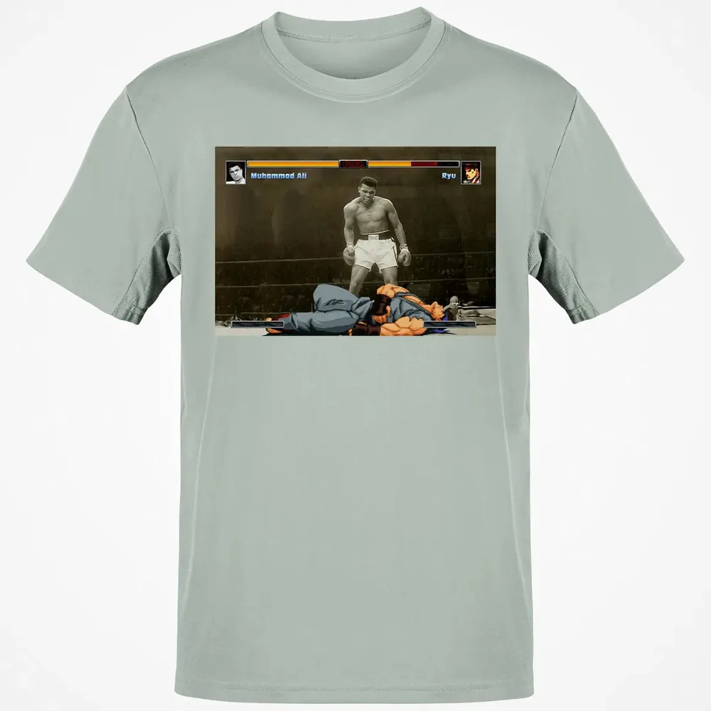 Muhammad Ali vs Ryu Classic Unisex T-Shirt - 3