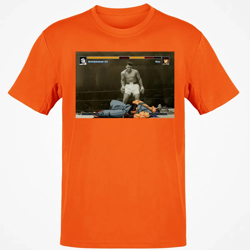 Muhammad Ali vs Ryu Classic Unisex T-Shirt - 9