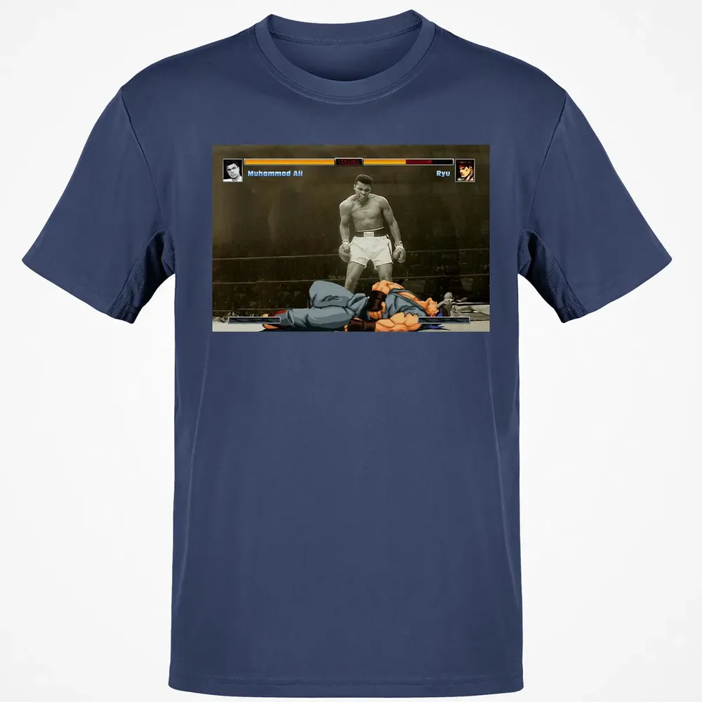 Muhammad Ali vs Ryu Classic Unisex T-Shirt - 8