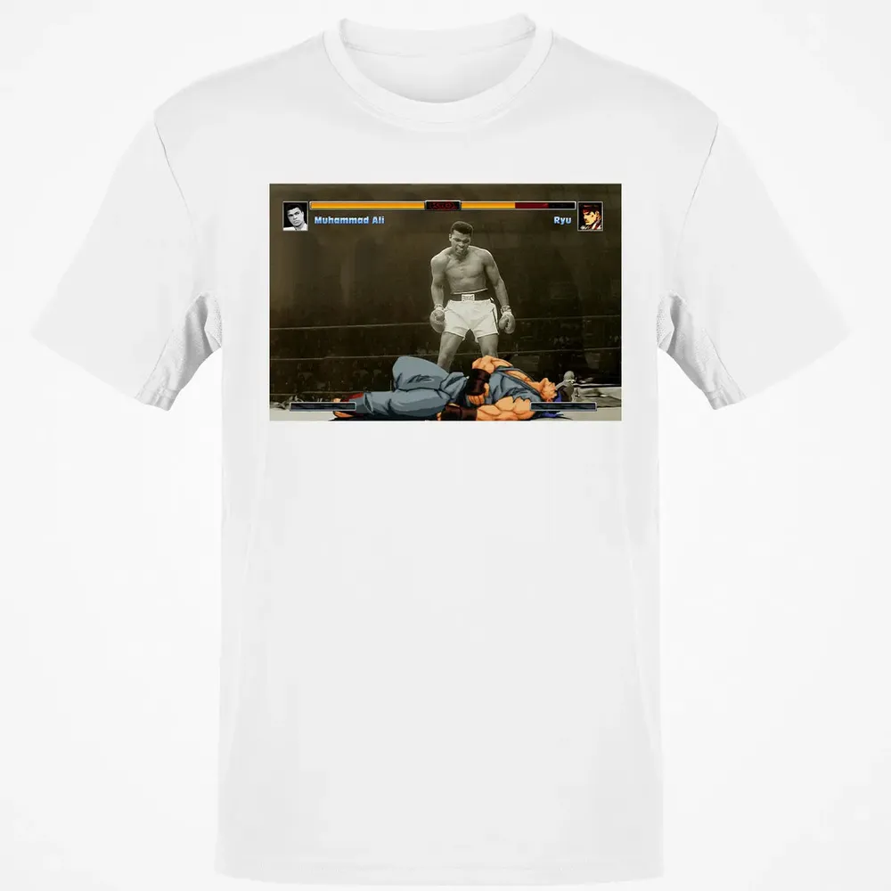 Muhammad Ali vs Ryu Classic Unisex T-Shirt - 13