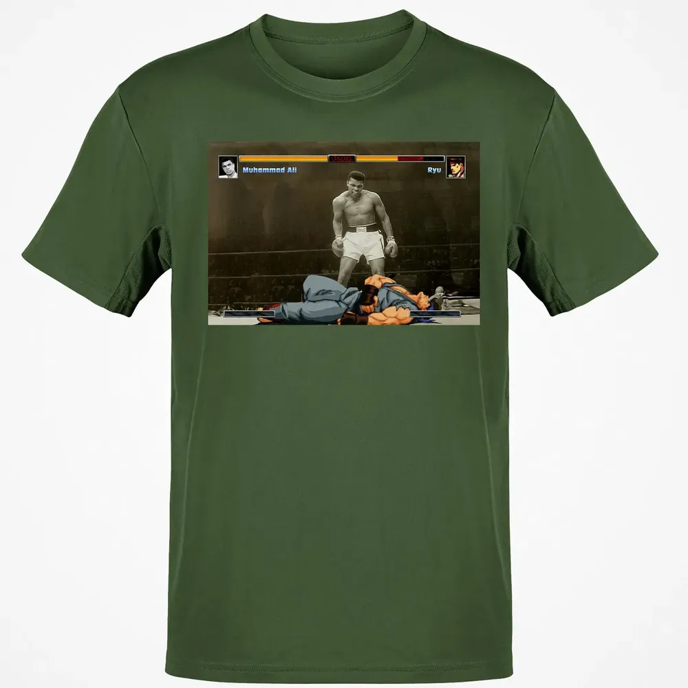 Muhammad Ali vs Ryu Classic Unisex T-Shirt - 7