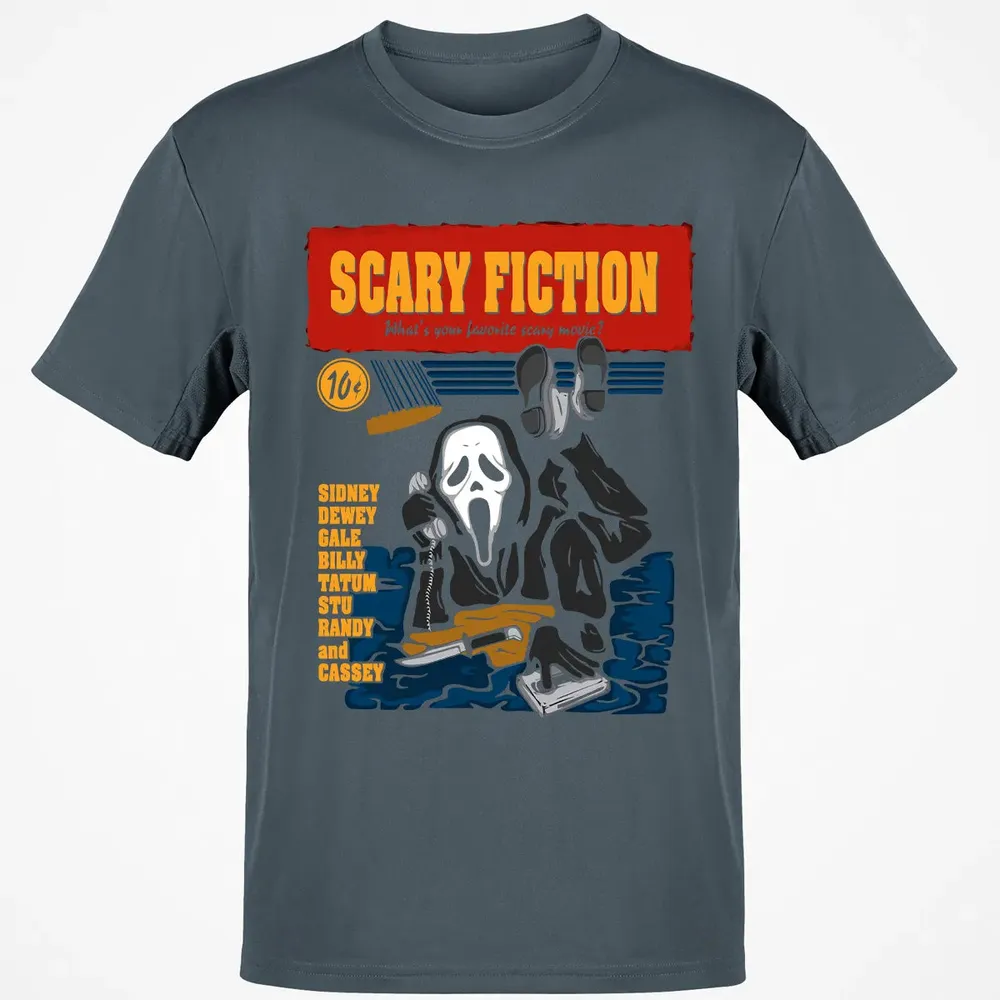 Scary Fiction Classic Unisex T-Shirt - 4