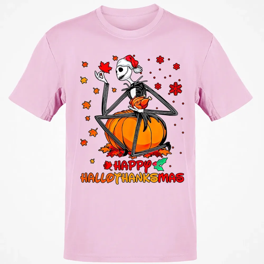 Happy HalloThanksMas Classic Unisex T-Shirt - 6