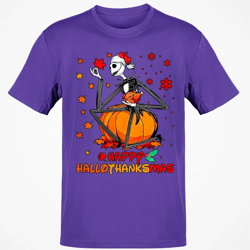 Happy HalloThanksMas Classic Unisex T-Shirt - 10