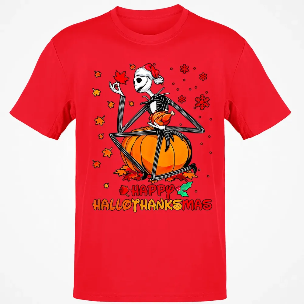 Happy HalloThanksMas Classic Unisex T-Shirt - 11