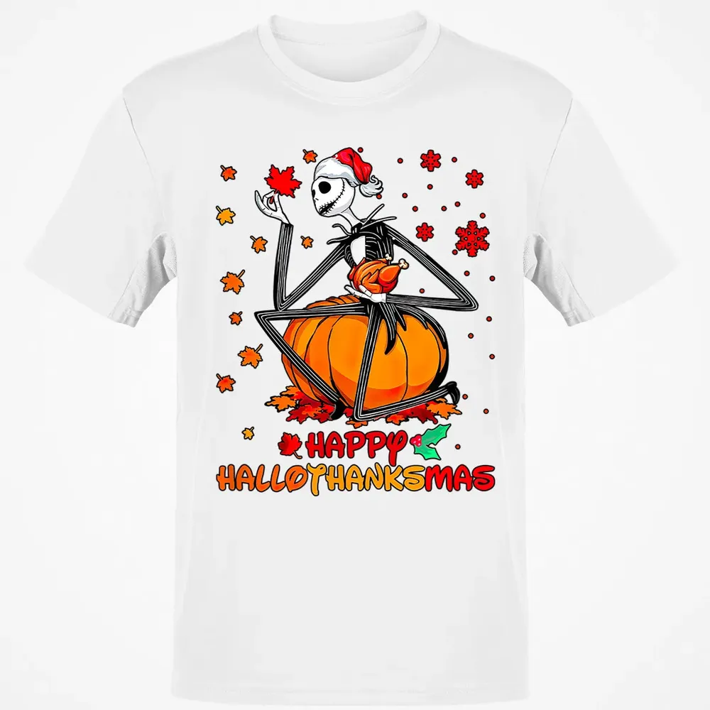 Happy HalloThanksMas Classic Unisex T-Shirt - 13