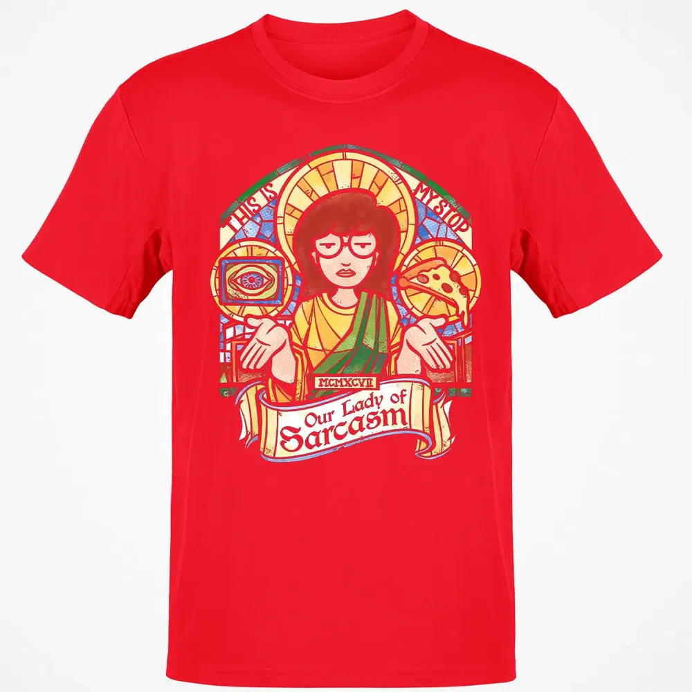 Our Lady Of Sarcasm Classic Unisex T-Shirt - 11