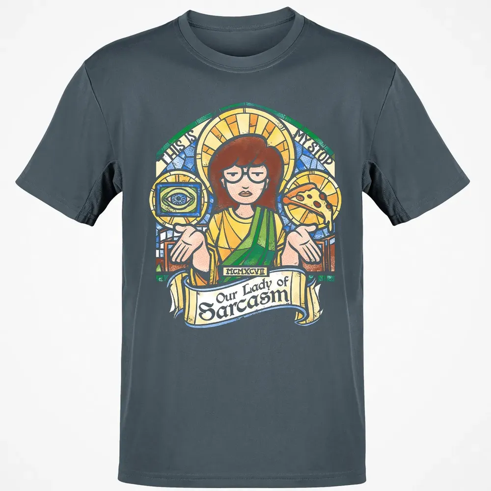 Our Lady Of Sarcasm Classic Unisex T-Shirt - 4