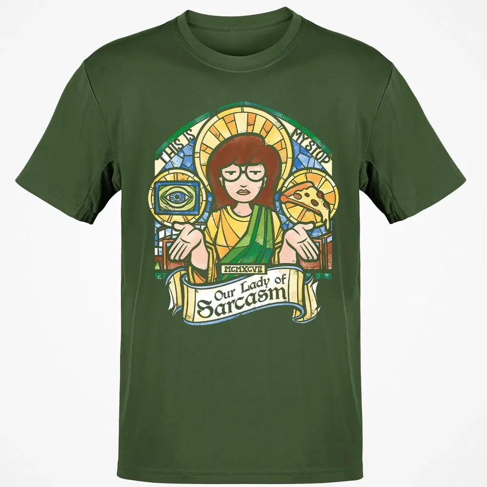 Our Lady Of Sarcasm Classic Unisex T-Shirt - 7