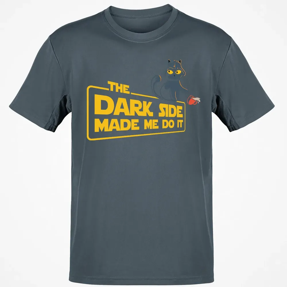 The Dark Side Made Me Do It Classic Unisex T-Shirt - 4