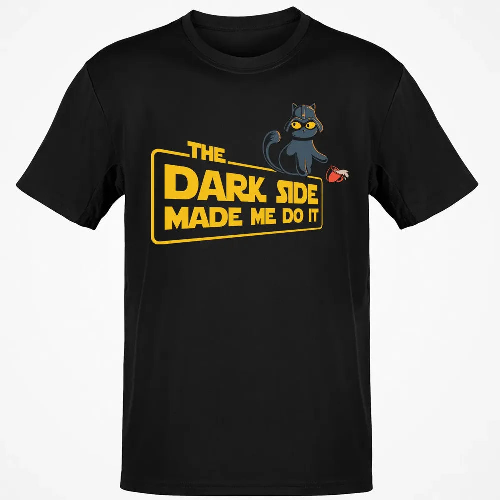 The Dark Side Made Me Do It Classic Unisex T-Shirt - 2