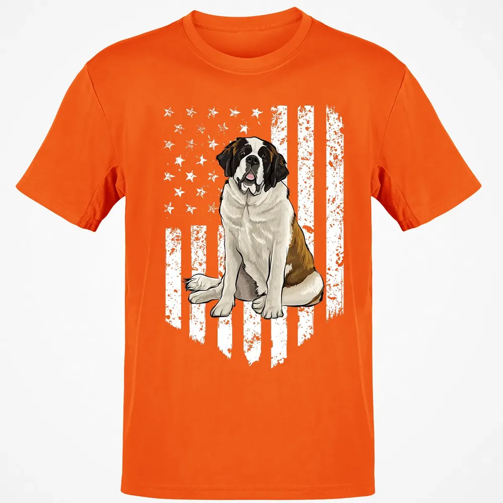 Black White American Flag St.png Classic Unisex T-Shirt - 9