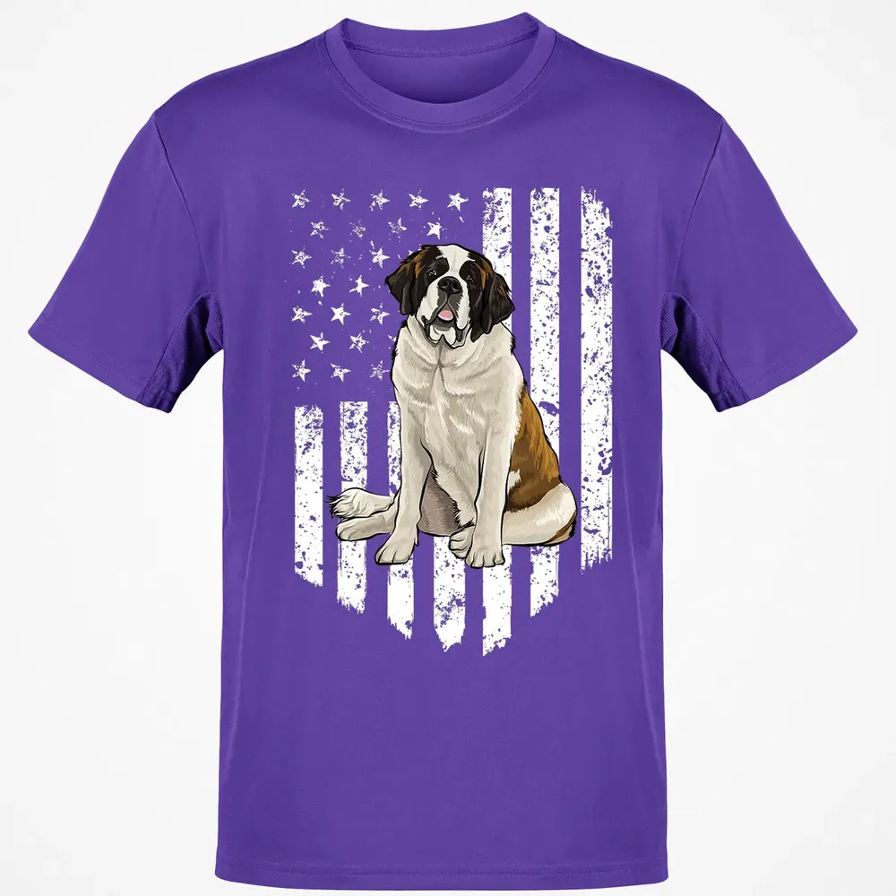 Black White American Flag St.png Classic Unisex T-Shirt - 10