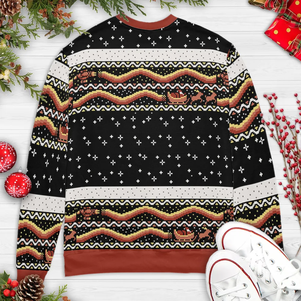 We Aim to Misbehave Firefly Ugly Christmas Sweatshirt - 4