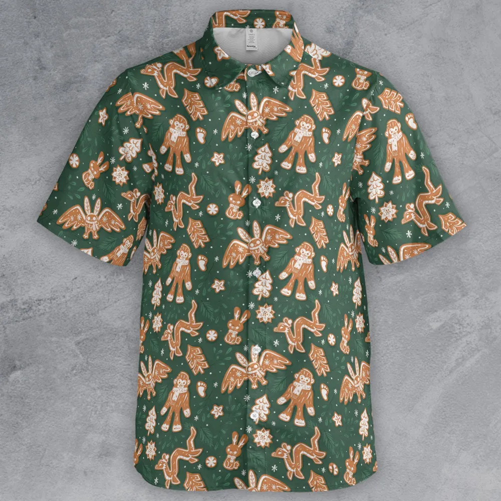 The Wild Creature Cryptids Gingerbread Button Down Shirt - 3