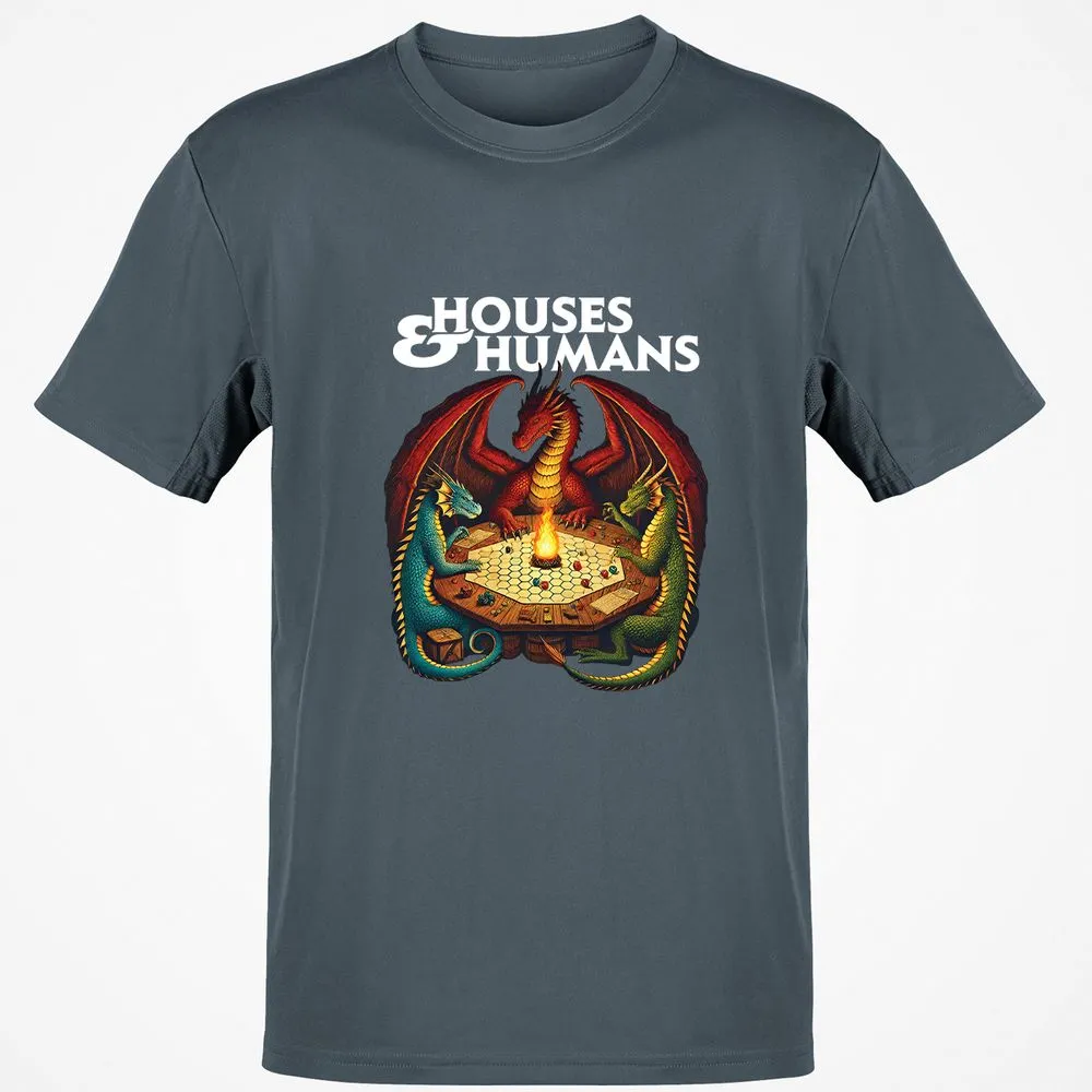 Houses & Humans T-Shirt - Charcoal - 3