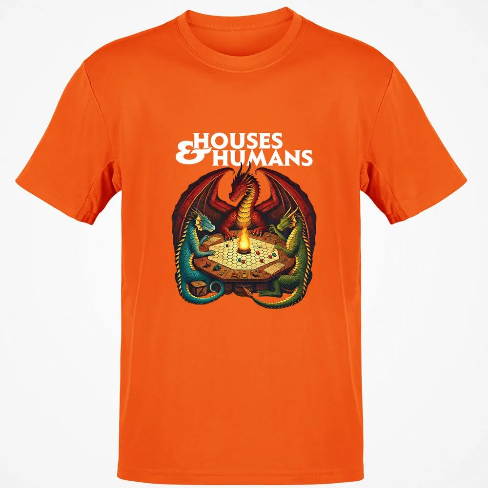 Houses & Humans T-Shirt - Orange - 8