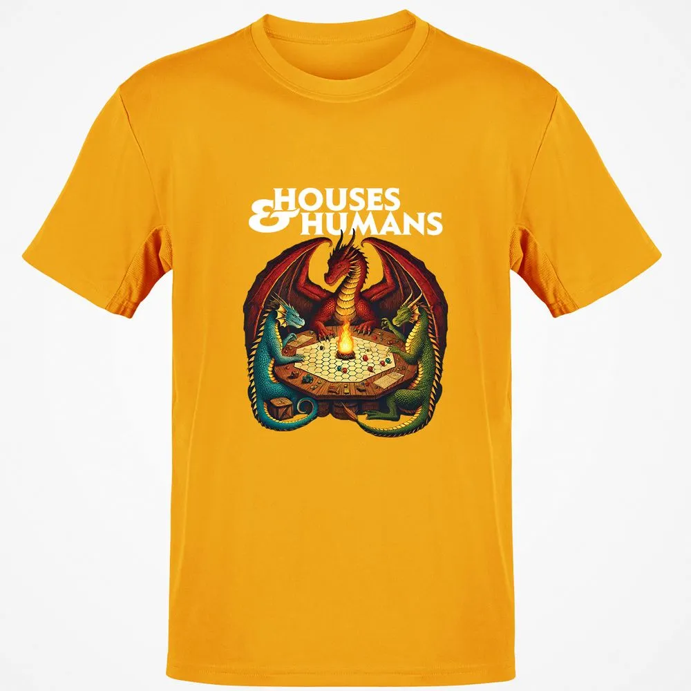 Houses & Humans T-Shirt - Gold - 4