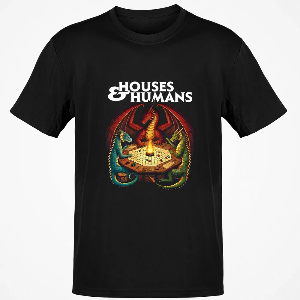 Houses & Humans T-Shirt - Black - 1