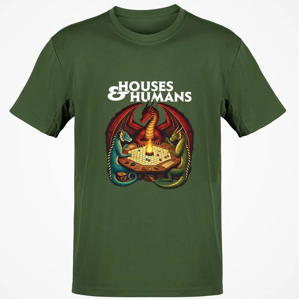 Houses & Humans T-Shirt - Military Green - 6
