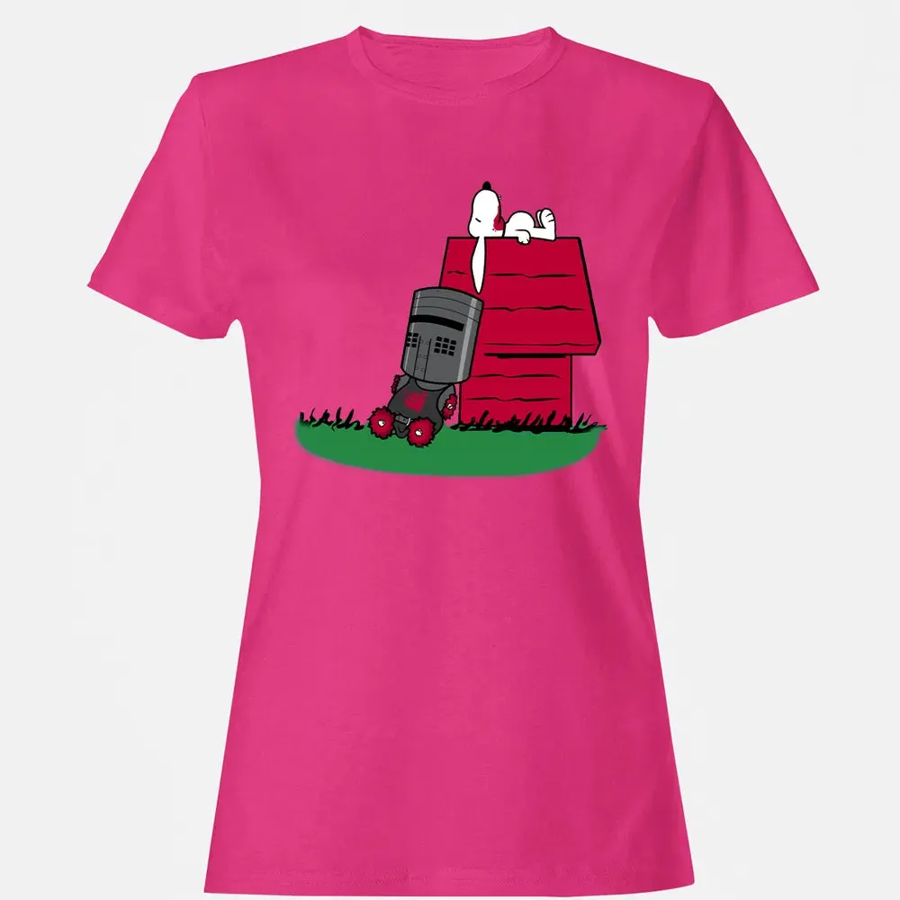 Knight and Dog Women's T-shirt - 6