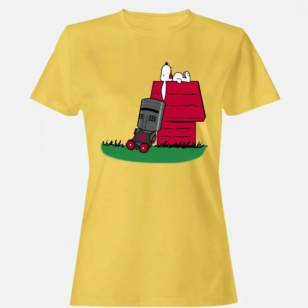 Knight and Dog Women's T-shirt - 4
