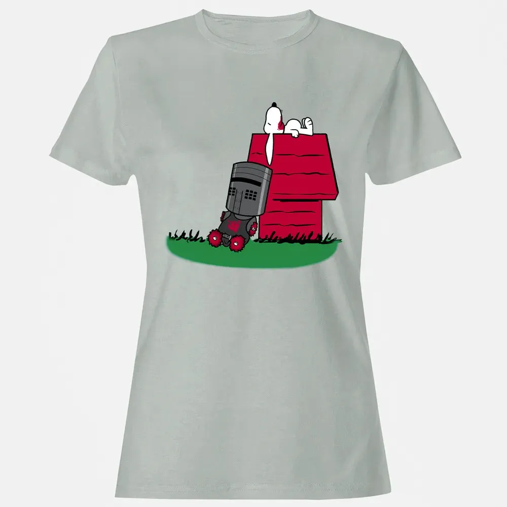 Knight and Dog Women's T-shirt - 2