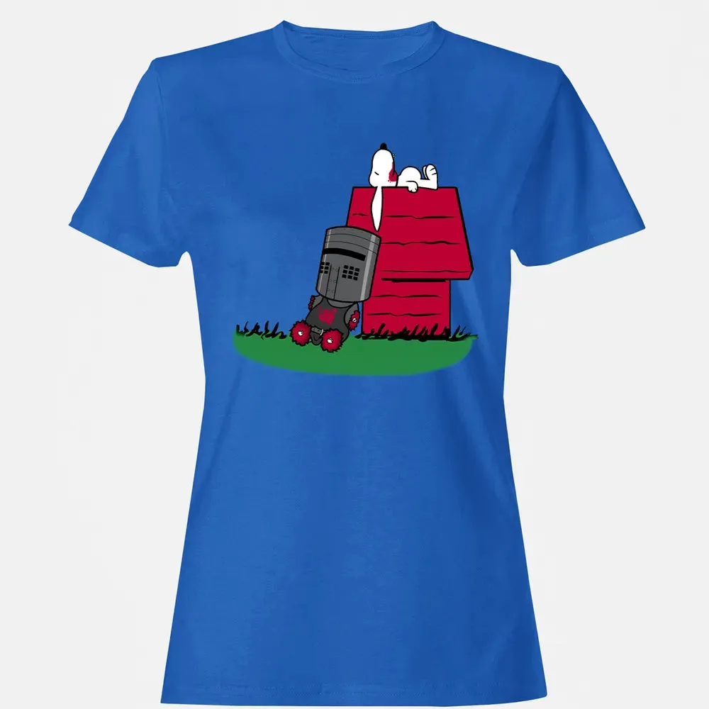 Knight and Dog Women's T-shirt - 14