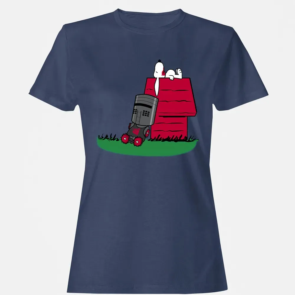 Knight and Dog Women's T-shirt - 10