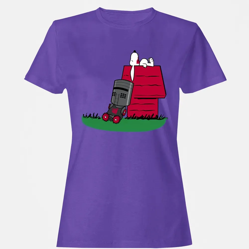 Knight and Dog Women's T-shirt - 12