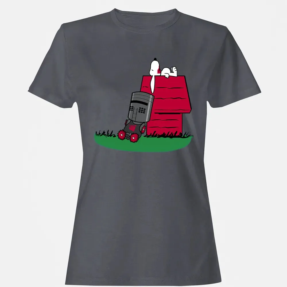 Knight and Dog Women's T-shirt - 5