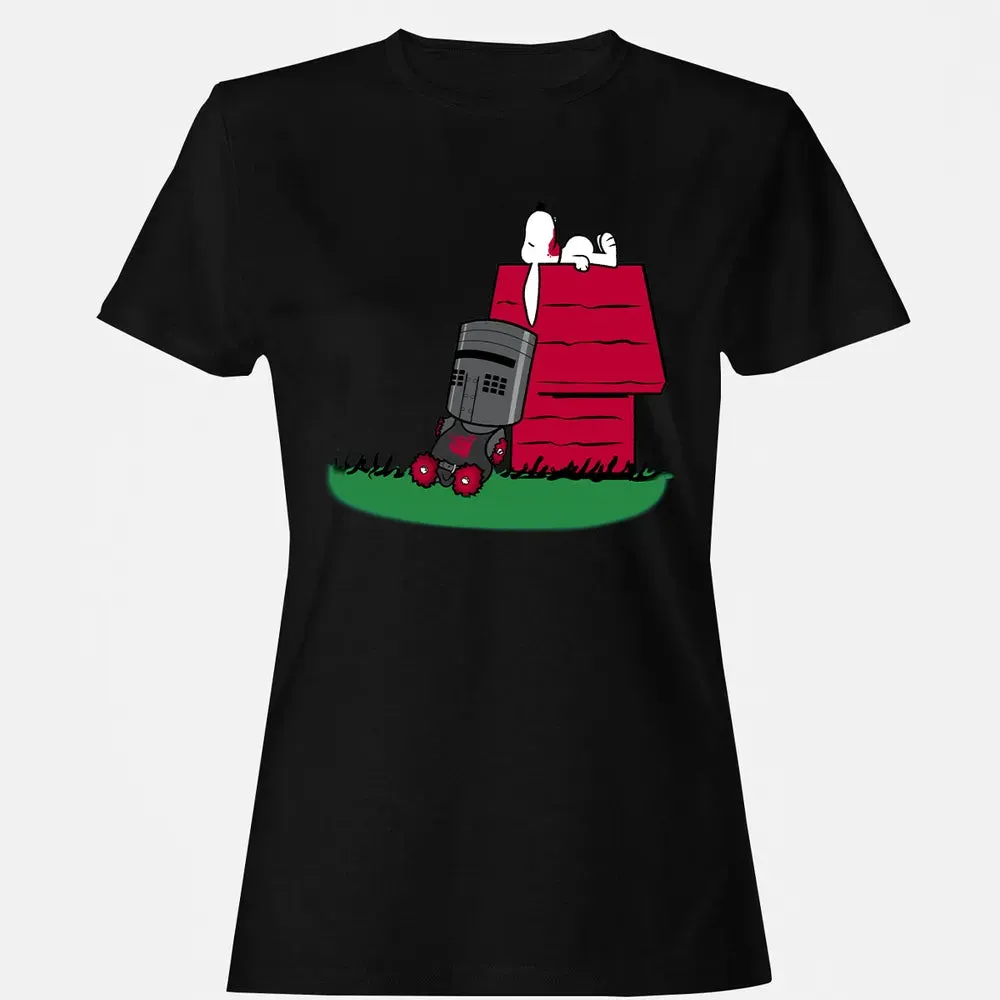 Knight and Dog Women's T-shirt - 16