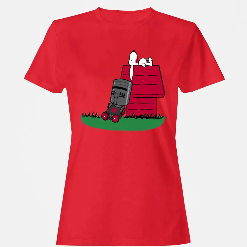 Knight and Dog Women's T-shirt - 13