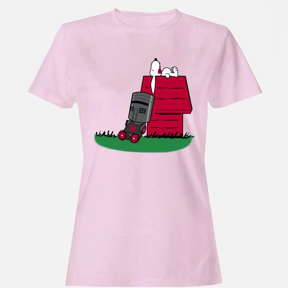 Knight and Dog Women's T-shirt - 9