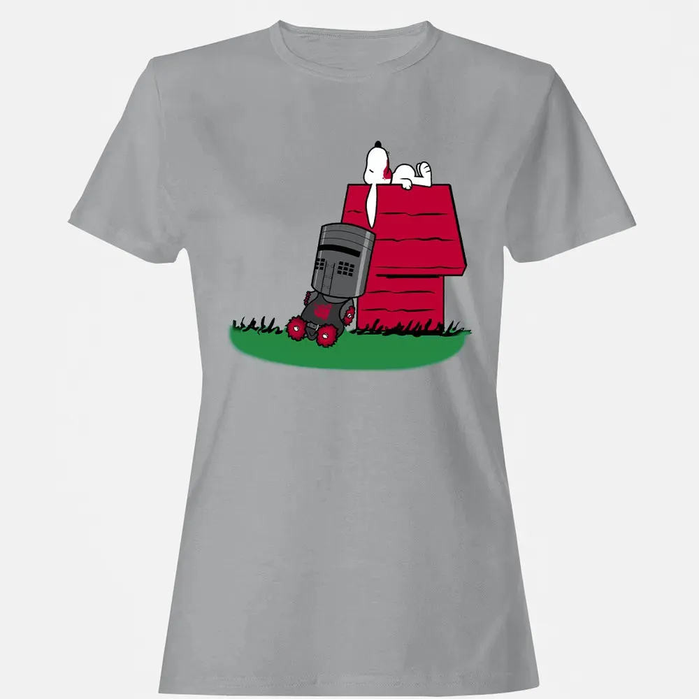 Knight and Dog Women's T-shirt - 15