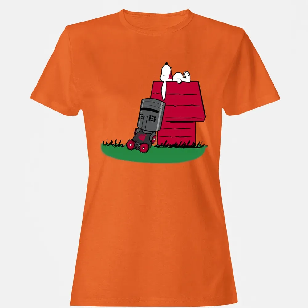 Knight and Dog Women's T-shirt - 11