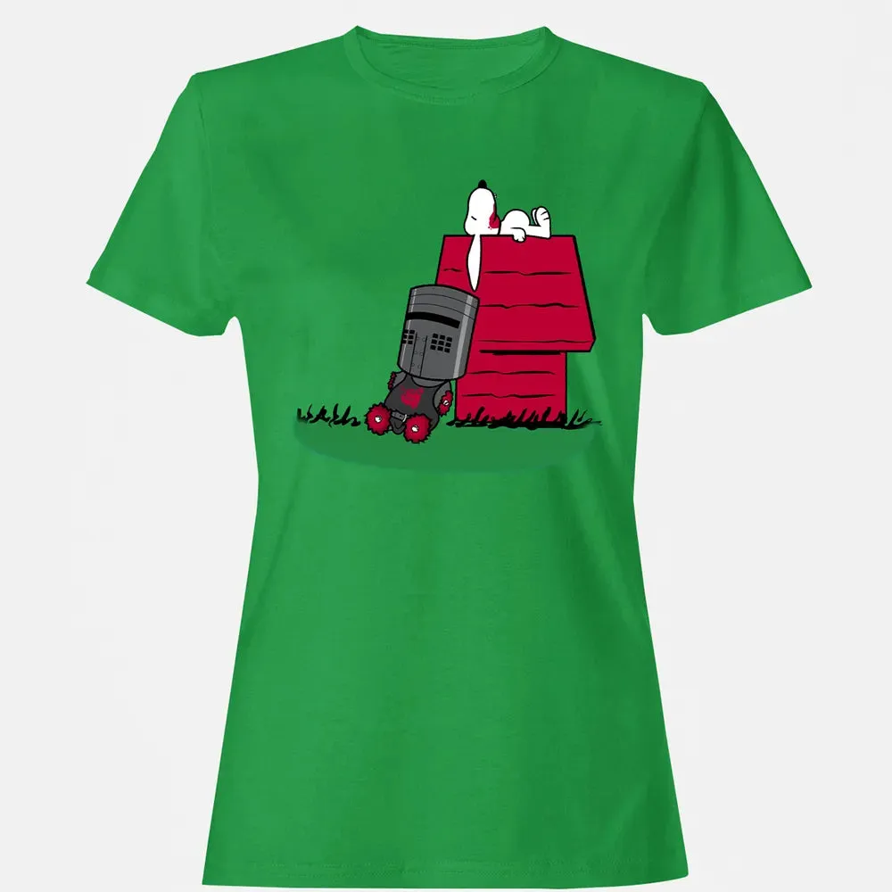 Knight and Dog Women's T-shirt - 7