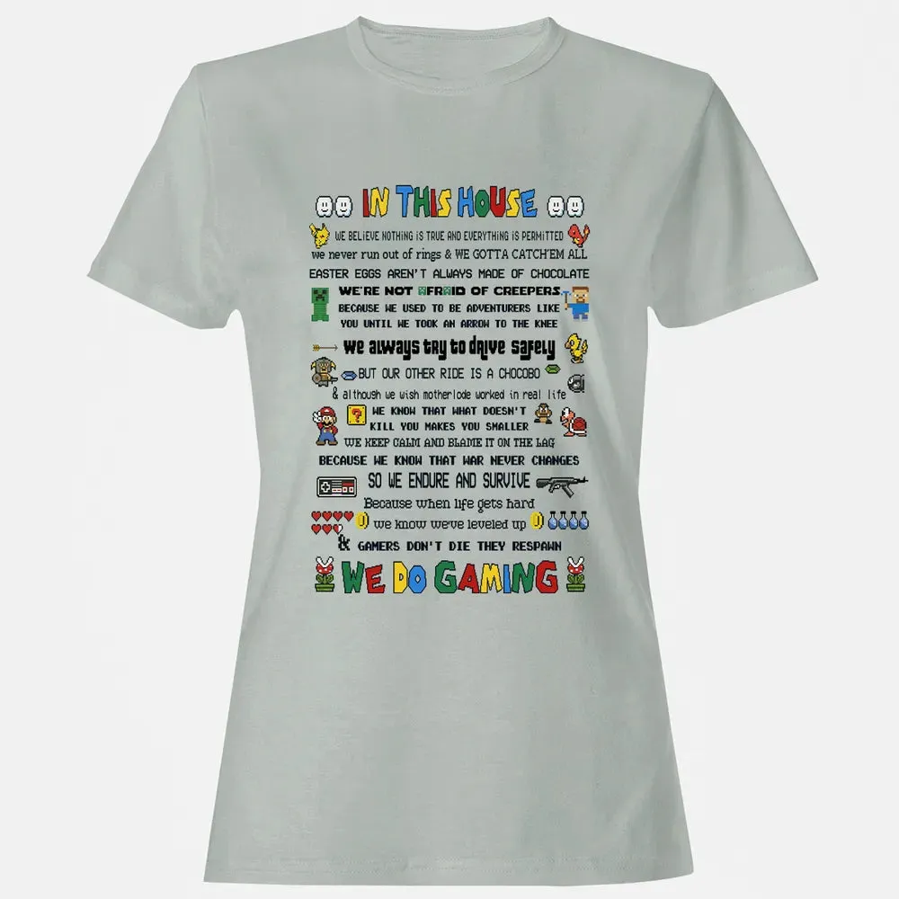 In This House We Do Gaming Women's T-shirt - 2