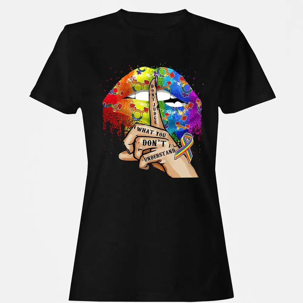Don't Judge What You Don't Understand Women's T-shirt - 16