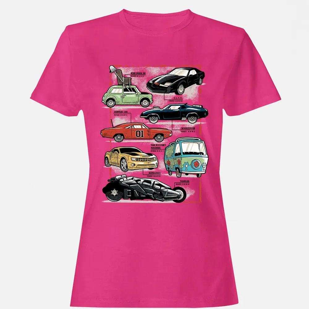 Famous Cars Women's T-shirt - 6