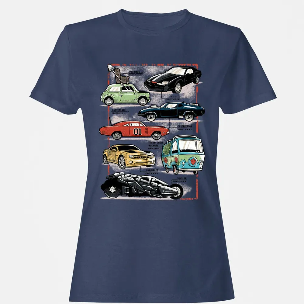 Famous Cars Women's T-shirt - 10
