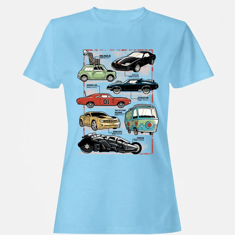 Famous Cars Women's T-shirt - 8