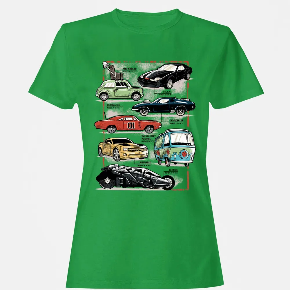 Famous Cars Women's T-shirt - 7