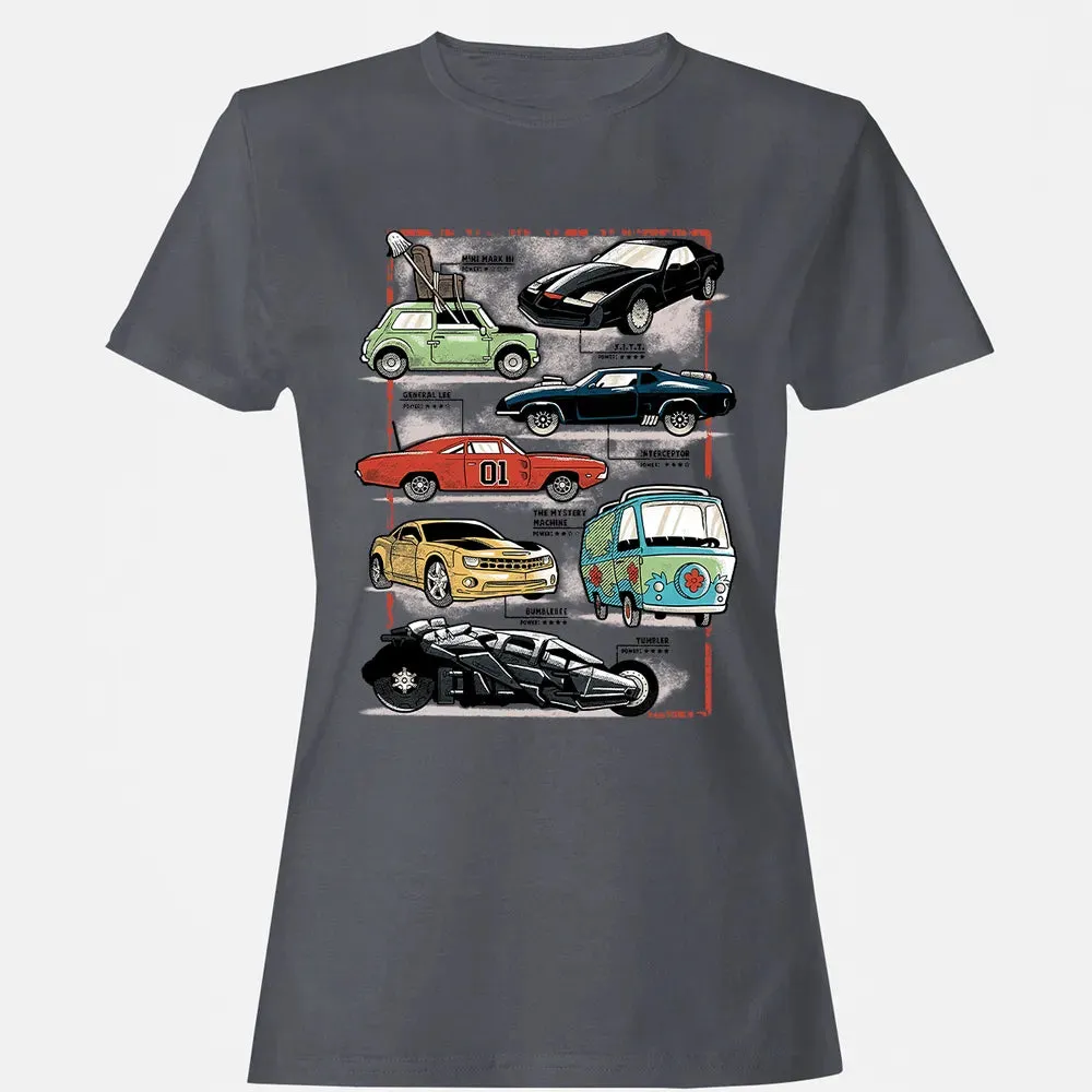 Famous Cars Women's T-shirt - 5