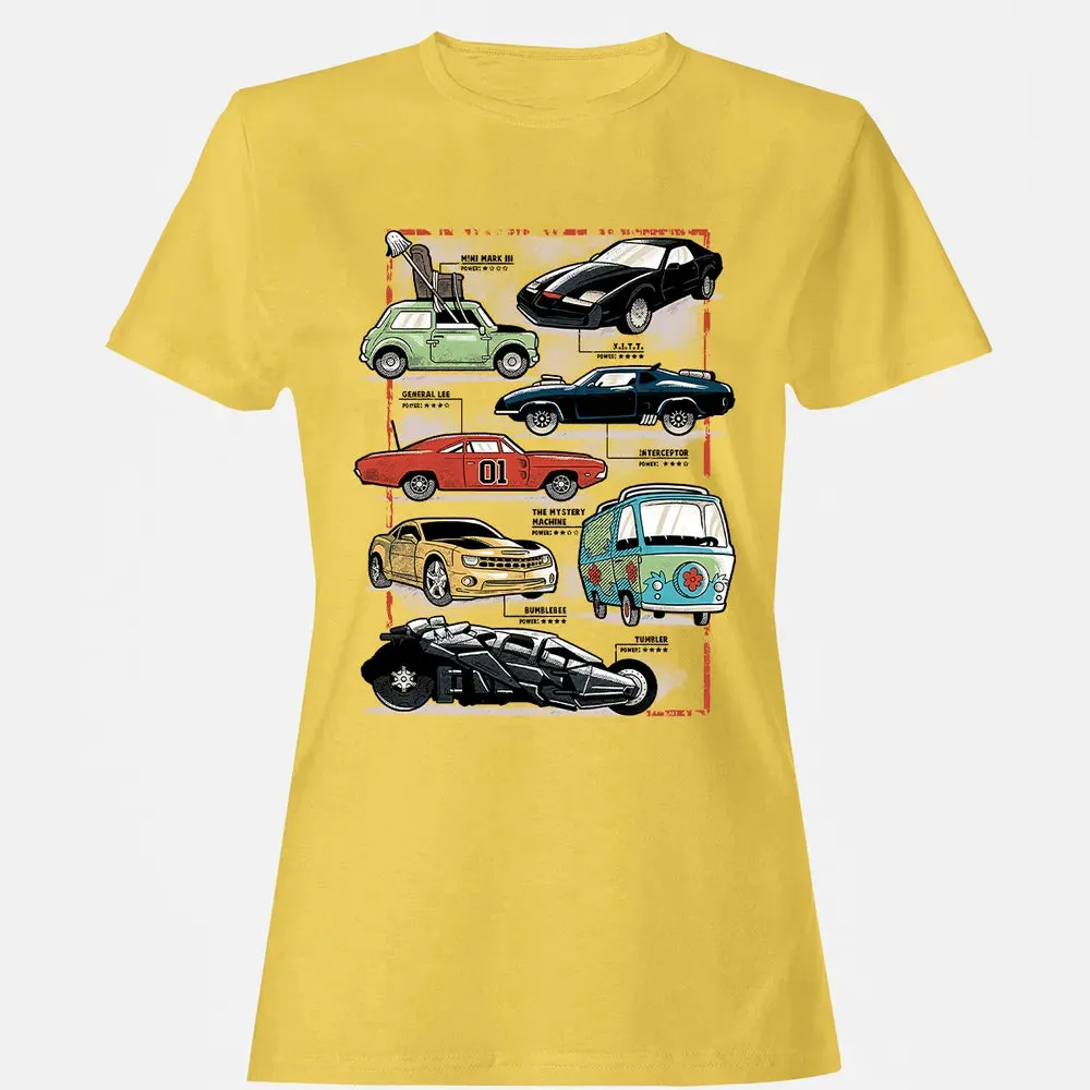 Famous Cars Women's T-shirt - 4