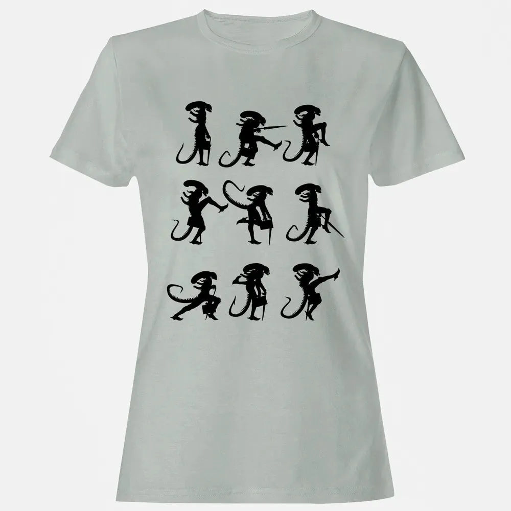 Alien Silly Walks Women's T-shirt - 2