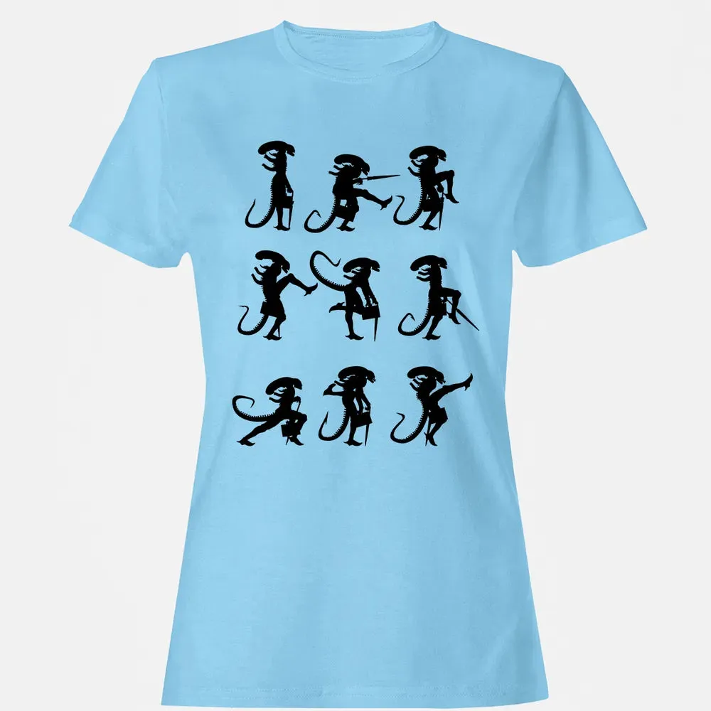 Alien Silly Walks Women's T-shirt - 8